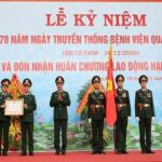 Bệnh viện Quân y 103 đón nhận Huân chương Lao động hạng Nhất | Tạp chí Thi đua khen thưởng