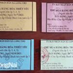 H.Nhơn Trạch: Phát ‘thẻ đi chợ’ cho người dân