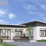 Mẫu nhà cấp 4 đơn giản rẻ đẹp, nhìn là thích mê | Thiết kế Vạn An
