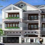 50 mẫu thiết kế nhà phố 3 tầng đẹp hiện đại mái bằng và mái thái