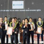 Khang Điền đạt top 10 Chủ đầu tư bất động sản uy tín năm 2021