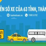 Mới nhất: Bảng tra cứu biển số xe của 63 tỉnh, thành