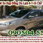 Giá thuê xe hợp đồng du lịch 7 chỗ Sài Gòn đi Phan Thiết
