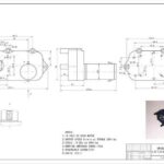 Dia. 40 Gear Motor mô-men xoắn cao