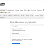 TOP 8 trang web chỉnh tốc độ video online miễn phí, tốt nhất