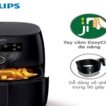 Nồi Chiên Không Dầu Điện Tử Philips HD9643 – Đen (0.8kg) – Hàng Chính Hãng | Tiki