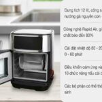 8 Nồi Chiên Không Dầu Nắp Kính Giúp Bạn Dễ Dàng Quan Sát Thức Ăn Khi Nấu – Cẩm nang Hải Phòng
