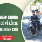 Hiểu nhầm không đáng có về lỗi xe không chính chủ