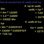 BTU là gì? Cách đổi BTU sang KW, Hp – Điện Máy Thành An