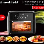 Nồi chiên không dầu Nine Shield Dung tích 12.5L KB-1200, Siêu to,Thế hệ mới nhất, điều khiển cảm ứng điện tử | Siêu Thị Gia Dụng 99 | Tiki