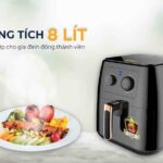Nồi chiên không dầu Comet CM6856 8 lít ,giá rẻ, chính hãng