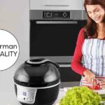 Nồi Chiên Không Dầu Klarstein 9L VitAir Turbo Hot Air Fryer, Black, 1400W | Đồ Nhập Khẩu Đức, Châu Âu