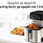Nồi chiên không dầu Sunhouse SHD4026 6 lít – Chính hãng | ĐMX