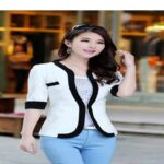 10+ Mẫu áo vest nữ không cổ đẹp cho chị em công sở lựa chọn