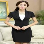 Mặc đẹp với những bộ vest công sở Hàn Quốc 2022