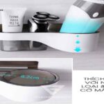 Giá Treo Máy Sấy Tóc Dán Tường | Nhựa ABS | Xinh, Gọn | GD+
