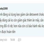 Kẹo giảm cân Detoxeret Chokolade giảm cân có tốt không?Giá bao nhiêu?
