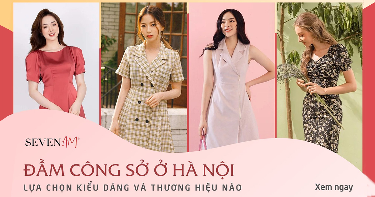 Đầm công sở Hà Nội