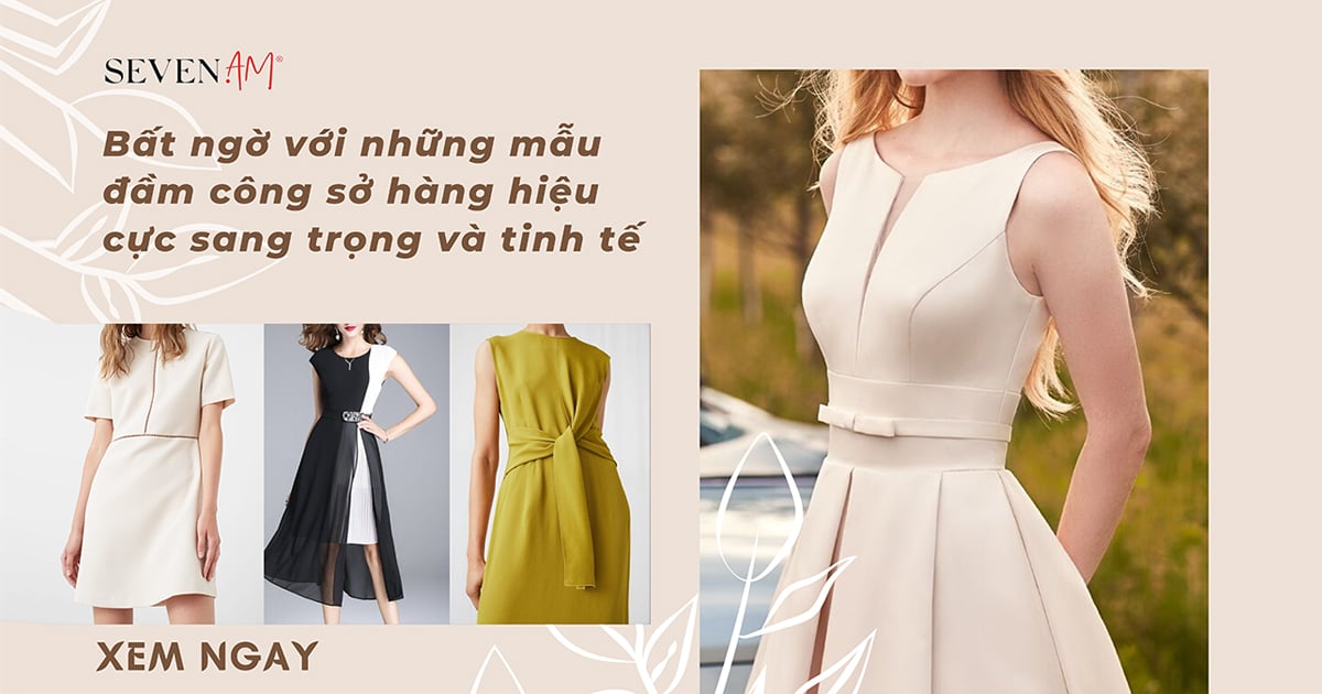 Đầm công sở hàng hiệu