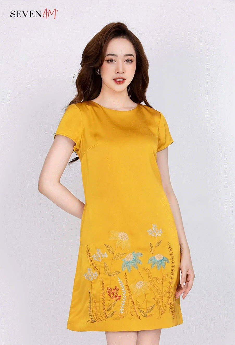 Váy suông cơ bản