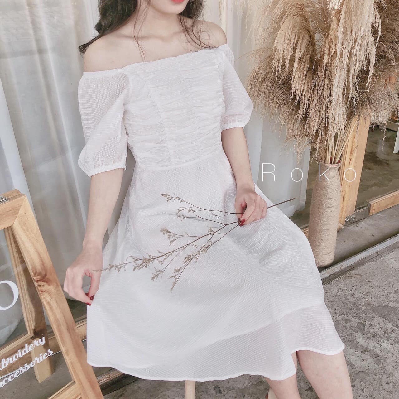 Đầm công sở cho người ốm