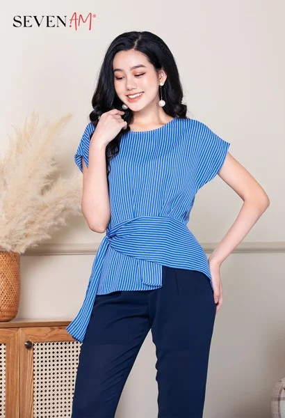 Áo sơ mi lệch tà