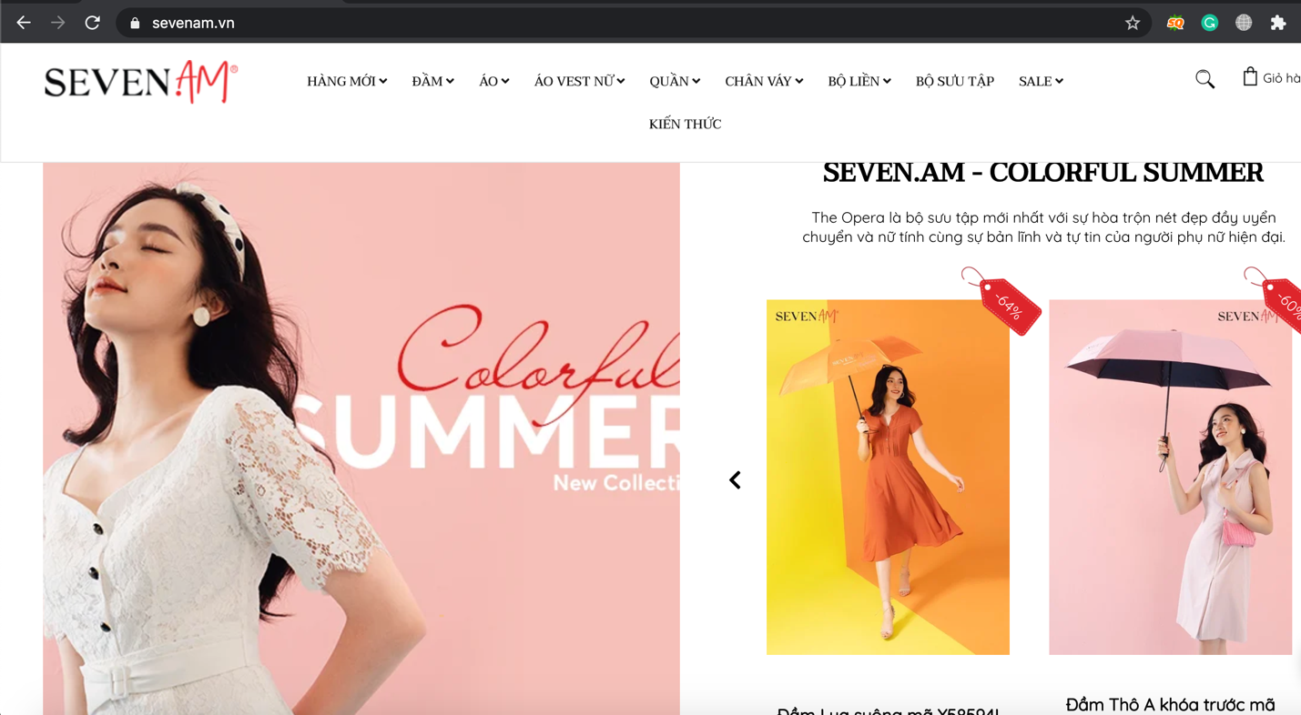 Mua quần áo online