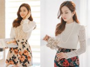 Những chiếc sơ mi tuyệt xinh cho mùa lạnh