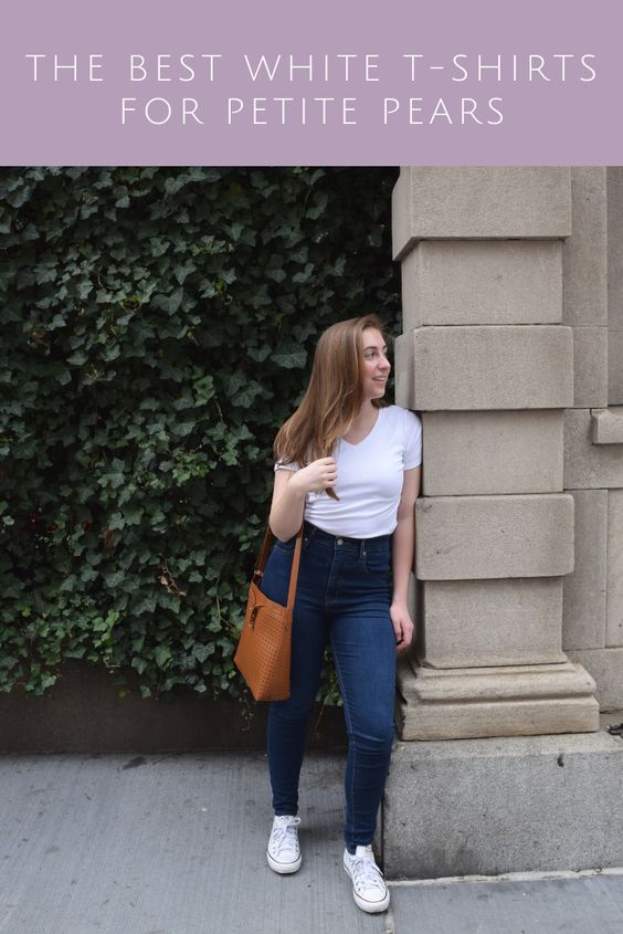 Quần jean áo thun trắng