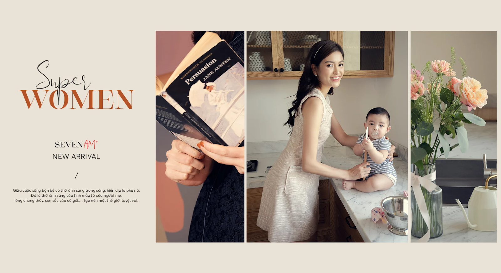 Seven.AM ra mắt nhiều BST phong cách mới