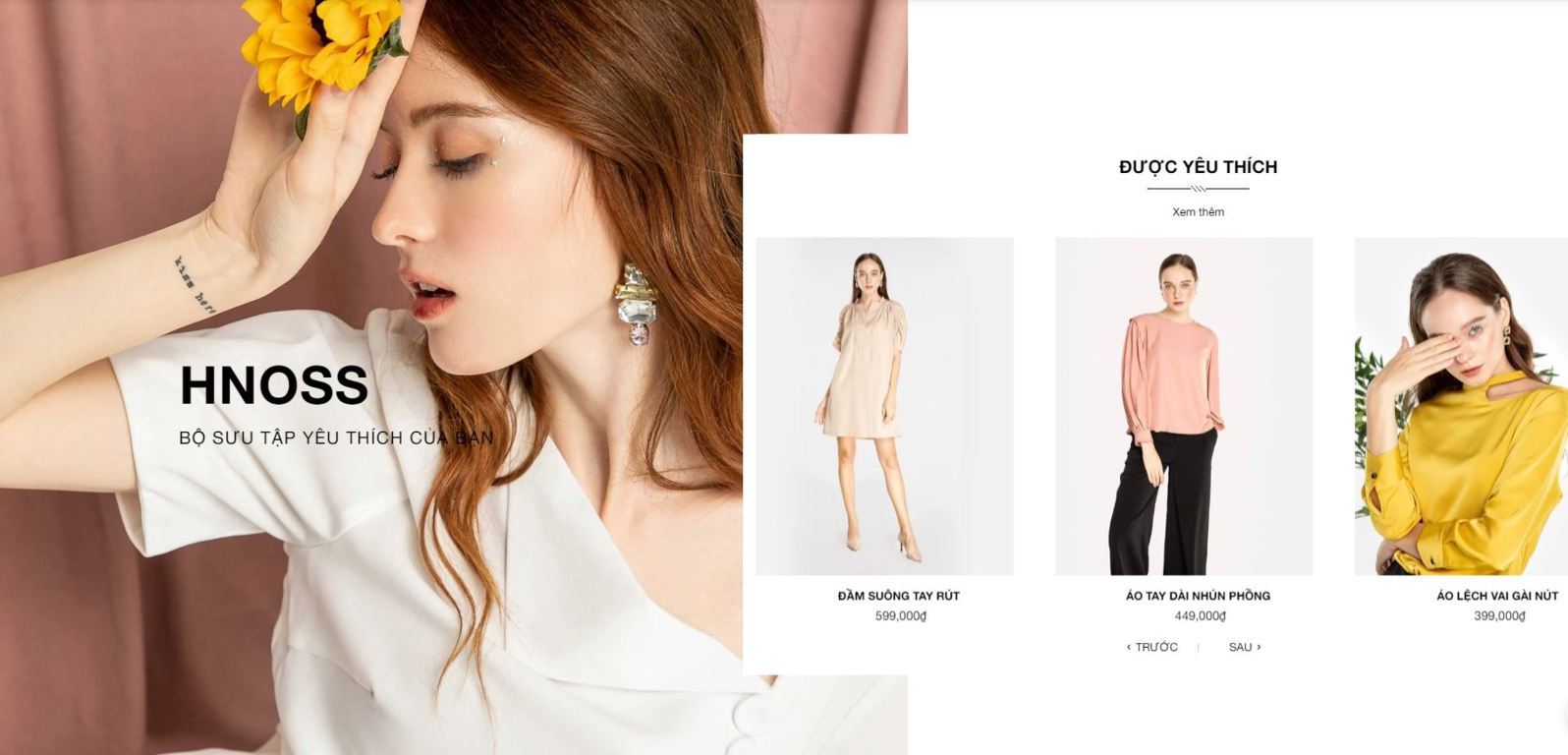 Thương hiệu thời trang Hnoss Fashion