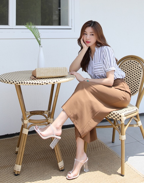 Áo sơ mi quần âu suông