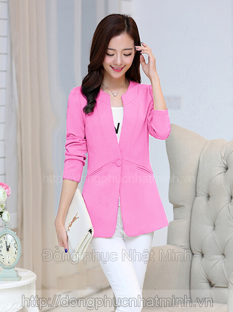 mẫu vest nữ dáng dài