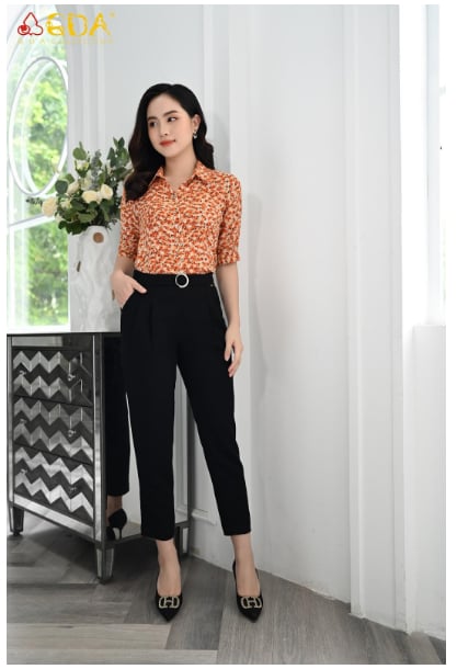   Sơ mi mix quần âu của thương hiệu thời trang công sở GDA  