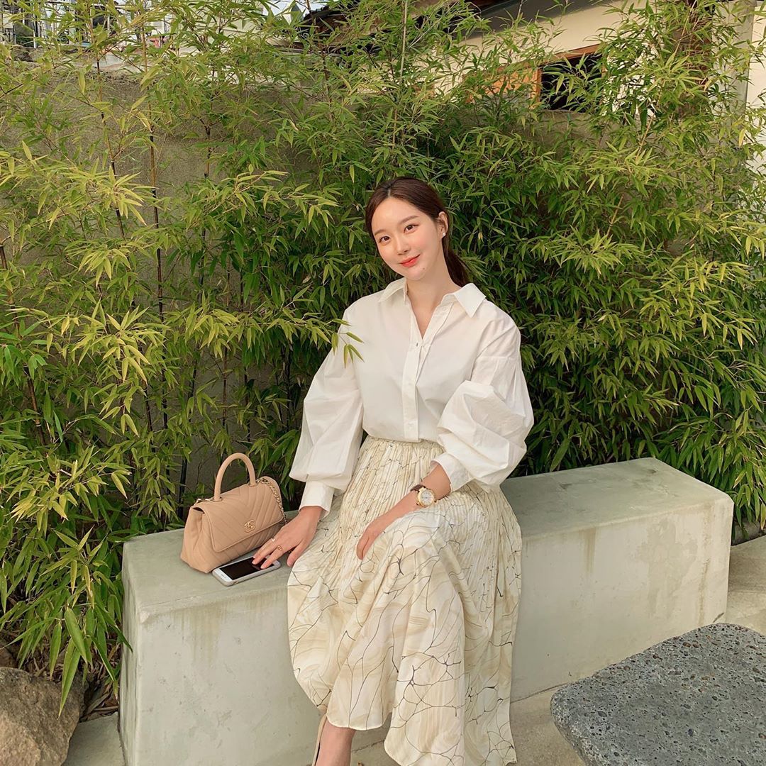 Áo sơ mi nữ đẹp tay phồng sang chảnh