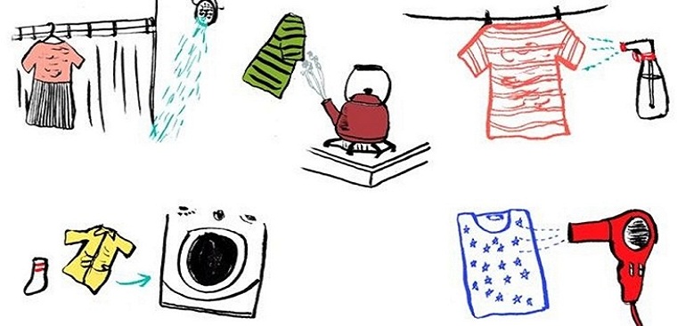 9 cách làm phẳng quần áo không cần bàn là