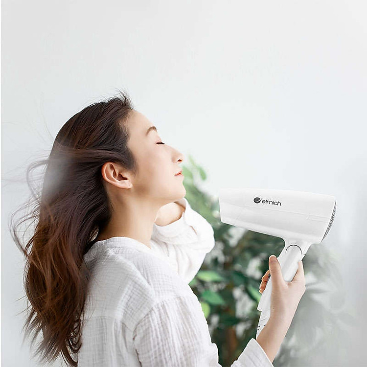 Máy sấy tóc gấp gọn Elmich HDE-1812 công suất 1400W, bảo hành 24 tháng
