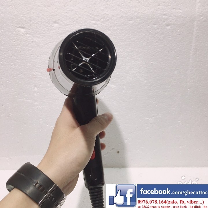 Máy sấy tóc cao cấp AONIKASI 8868 + 3 kẹp vịt 6