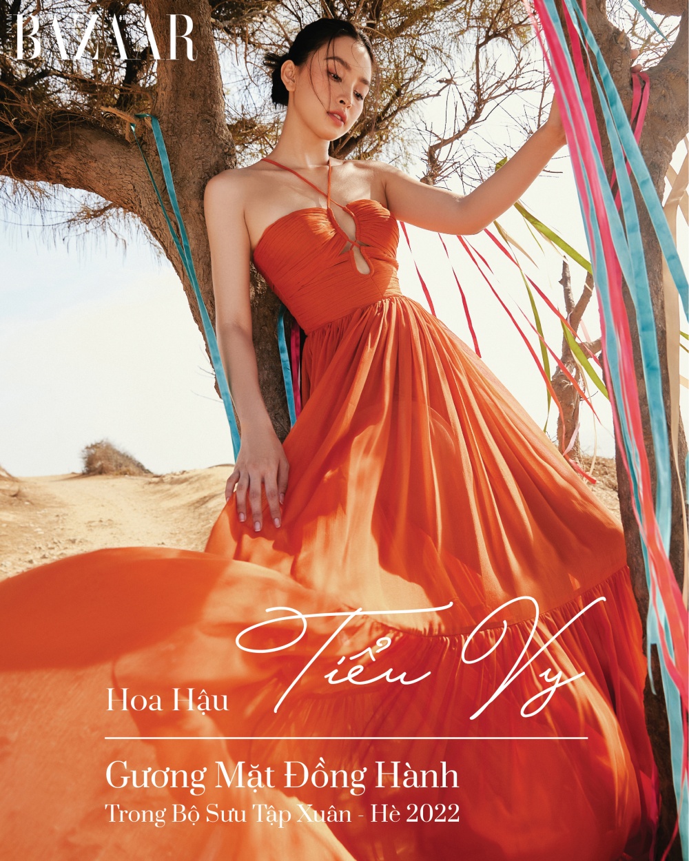 Hoa hậu Tiểu Vy đồng hành cùng bộ sưu tập IVY Moda Xuân Hè 2022 