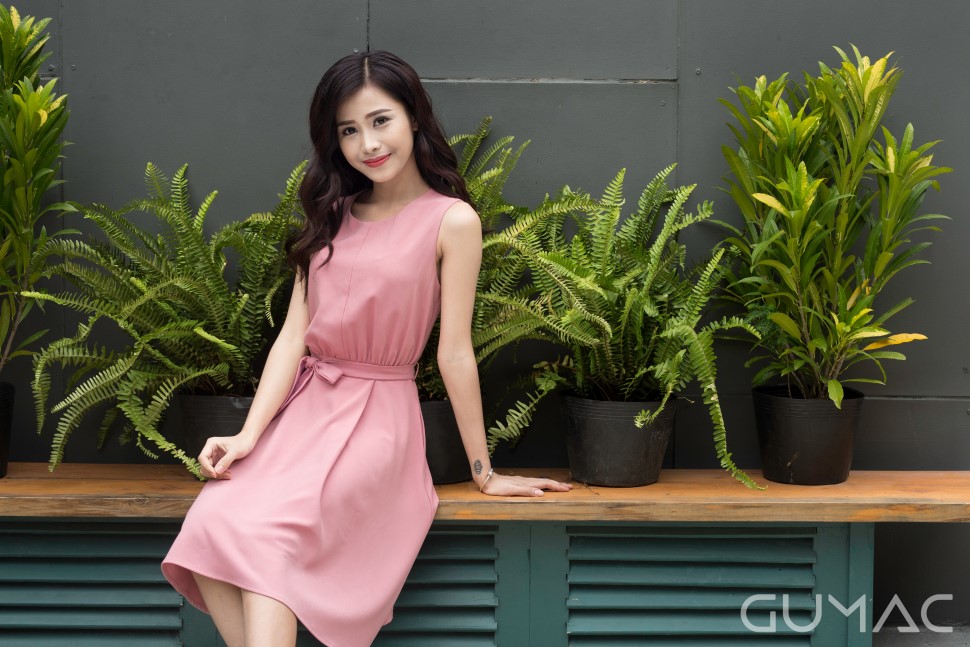 đầm công sở cho người gầy tphcm GUMAC