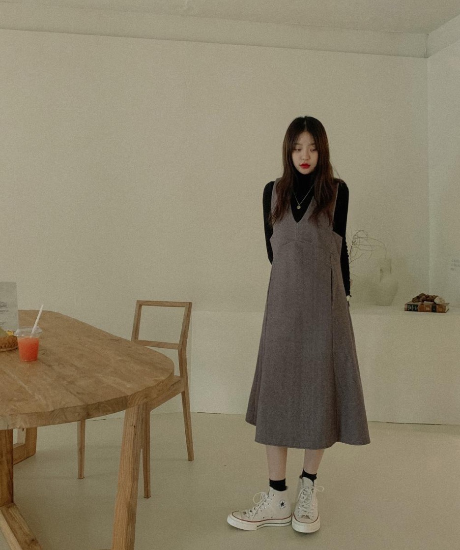 Váy dạ ngoài len trong đẹp và trendy hiện nay