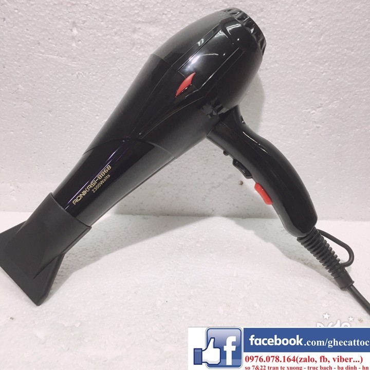 Máy sấy tóc cao cấp AONIKASI 8868 + 3 kẹp vịt 10