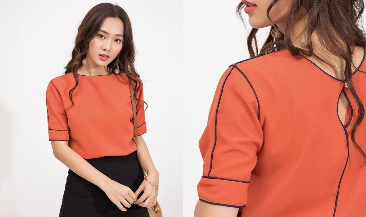 áo kiểu công sở Hàn Quốc áo công sở Hàn Quốc