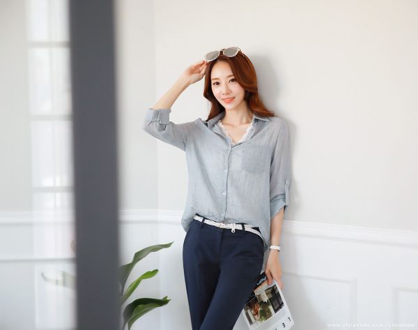 ao-kieu-nu-cong-so-xanh-vai-mong