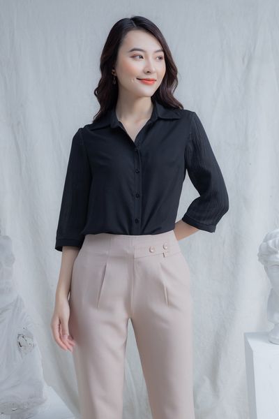 ao-so-mi-den-nu-tay-lung-phoi-quan-tay