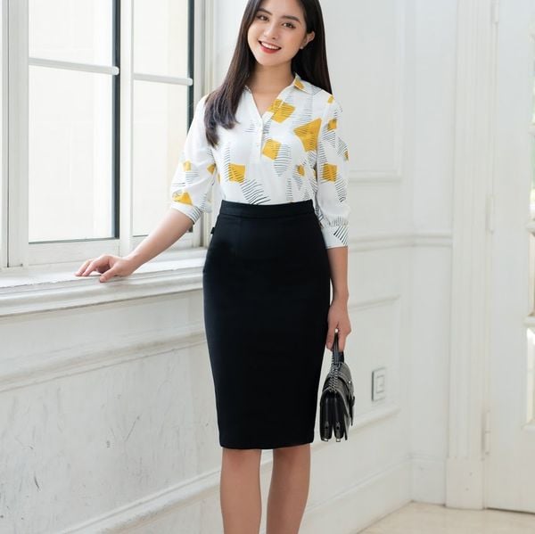 vay-cong-so-but-chi-phoi-ao-so-mi-trang-kieu