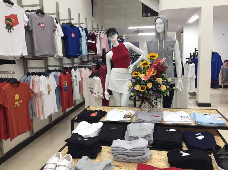 Một góc cửa hàng của Bò Sữa Quảng Ninh