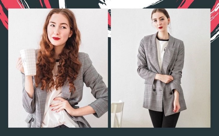 cách mix áo vest nữ