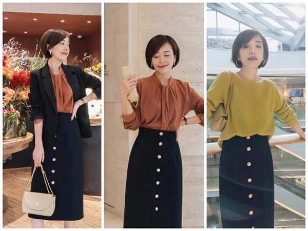 Váy là Cách phối đồ đi làm công sở nữ