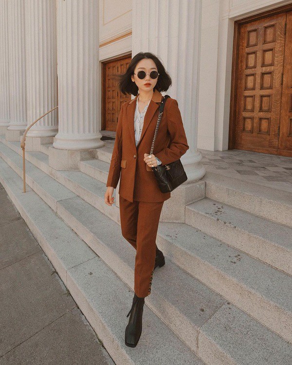 Chuộng diện đồ style công sở, amp;#34;ngọc nữamp;#34; màn ảnh Hàn làm vạn người mê vì khí chất thanh lịch - 13